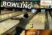 Flash Bowling Game